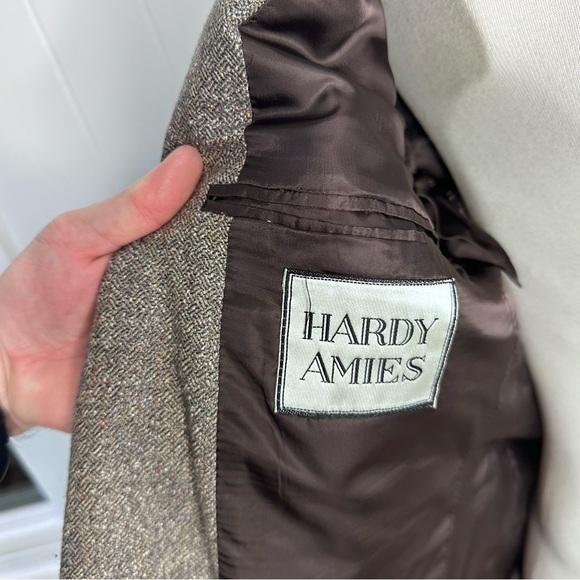 Hardy Amies Silk Wool Blend Blazer Sport Coat - Picture 5 of 12